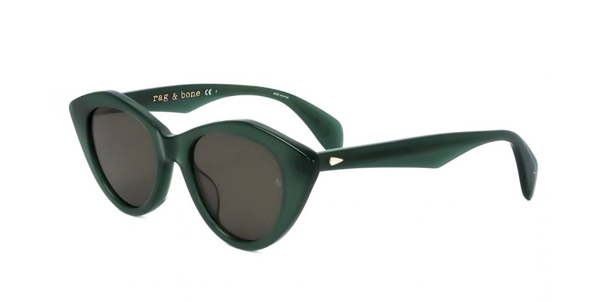 Rag & Bone RNB1028/S Green 49/19/145 WOMAN Zonnebrillen