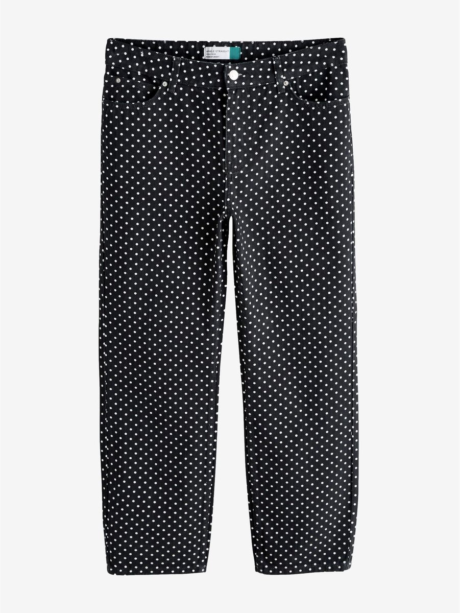 Next - Dames - Straight Leg Jeans - Zwart