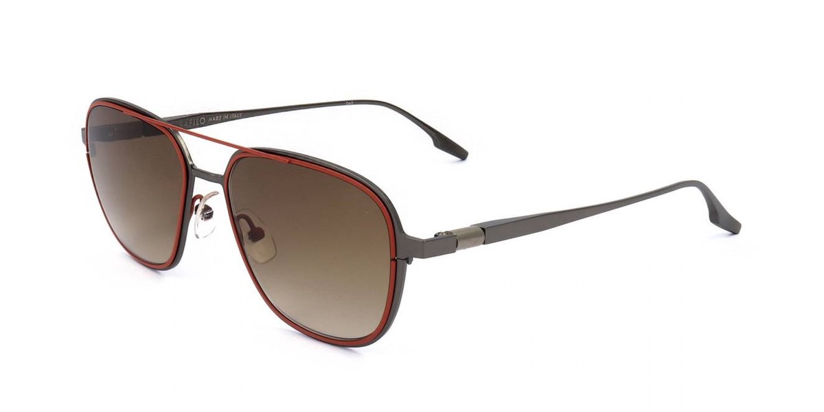 Safilo REGISTRO 05/S Red ruthenium 55/17/145 MAN Zonnebrillen