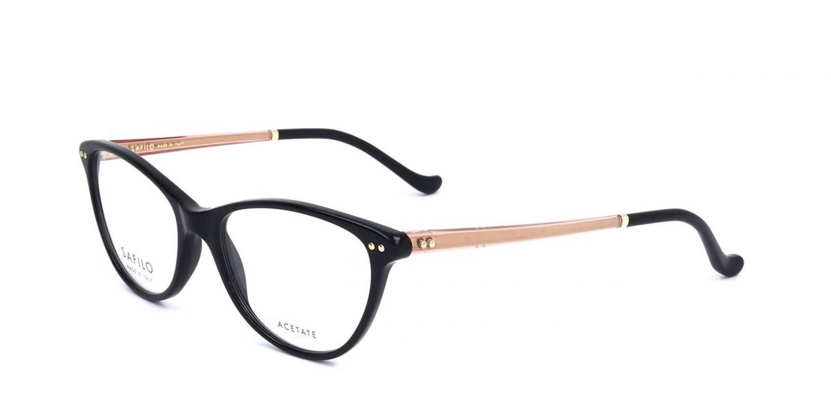 Safilo TRATTO 09 Black pink 52/17/140 WOMAN Brilmonturen