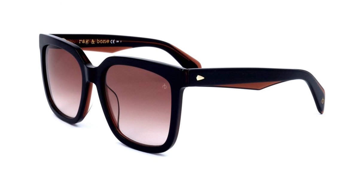 Rag & Bone RNB1018/S Blue brown 56/19/145 WOMAN Zonnebrillen