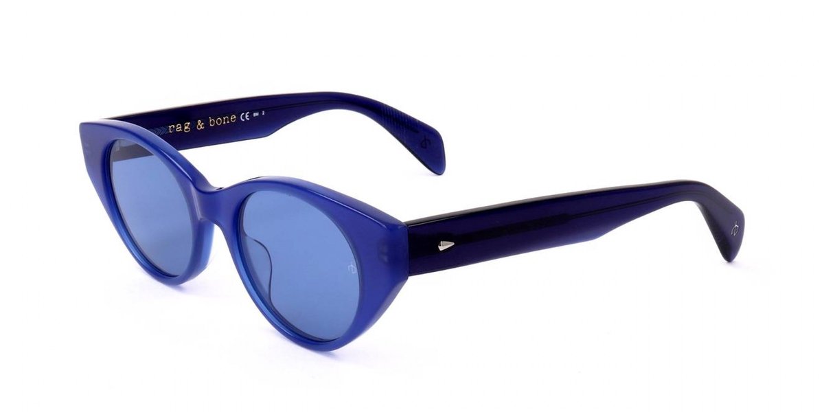 Rag & Bone RNB1012/S Blue 49/19/145 WOMAN Zonnebrillen