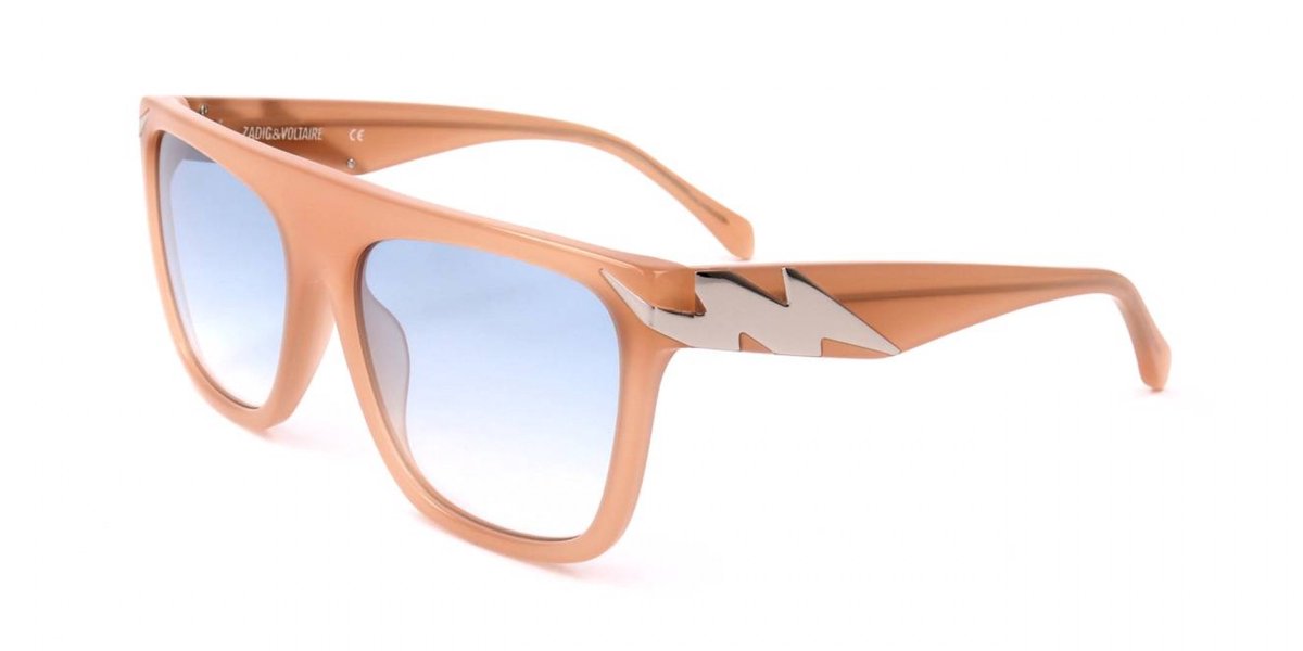 Zadig & Voltaire SZV221 Rosa cipria opalino luc. 59/17/140 WOMAN Zonnebrillen