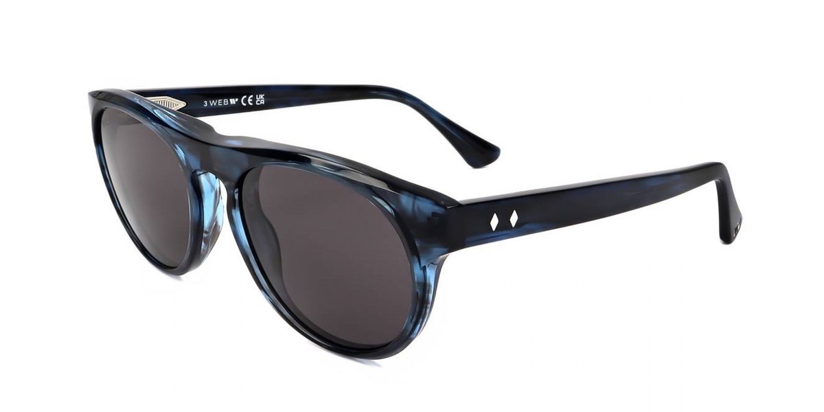 Web WE0349 Light blue 55/19/150 MAN Zonnebrillen