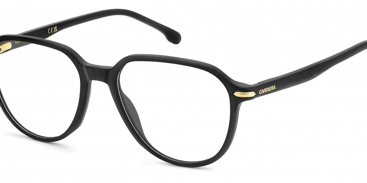 Carrera CARRERA 346 Matte black gold 52/17/145 MAN Brilmonturen