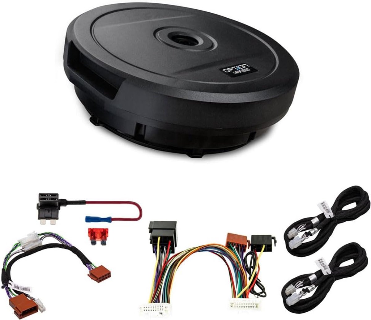 Reservewiel subwoofer - Subwoofer kit - Krachtige bas - 100% Plug & Play - 20 cm speaker