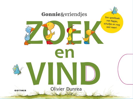 Gonnie & vriendjes - Gonnie en vriendjes - Zoek en vind - cover