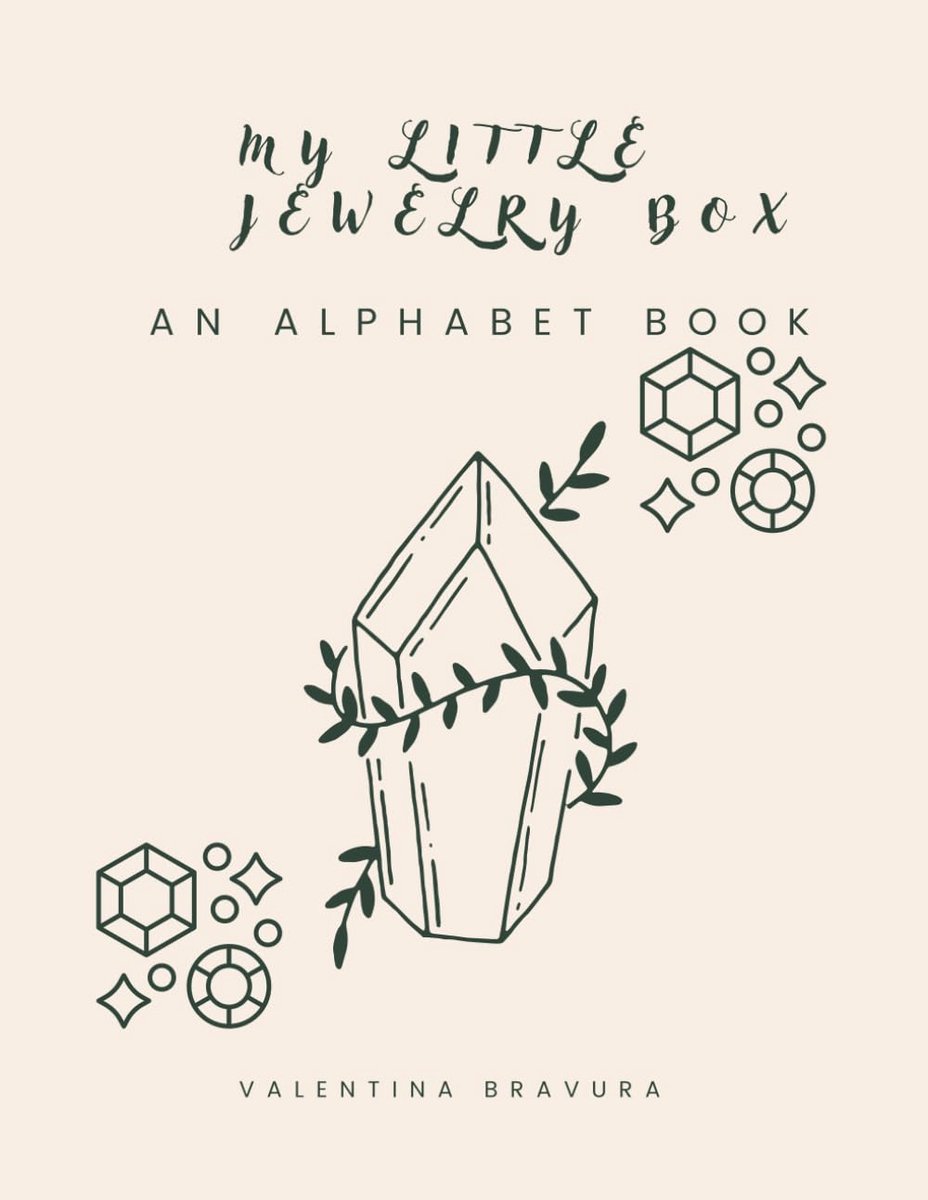 Alfabet Boek - Leerboek Letters - Kinderen Leren - Edelstenen Thema - 36 Pagina's