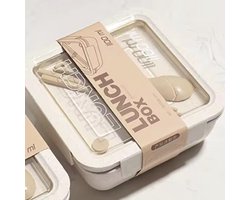 Manks collections Biogradable Lunchbox midi x 2 – Broodtrommel Bio - Wheat gemaakt broodtrommel - miliuevriendelijk - recyclebaar - BPA vrij