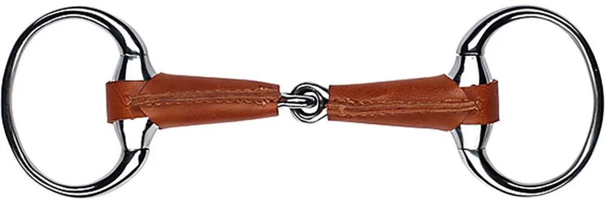 Feeling Leer Gevoerd Dik Olijfgroen Bit Goud 12.5 cm