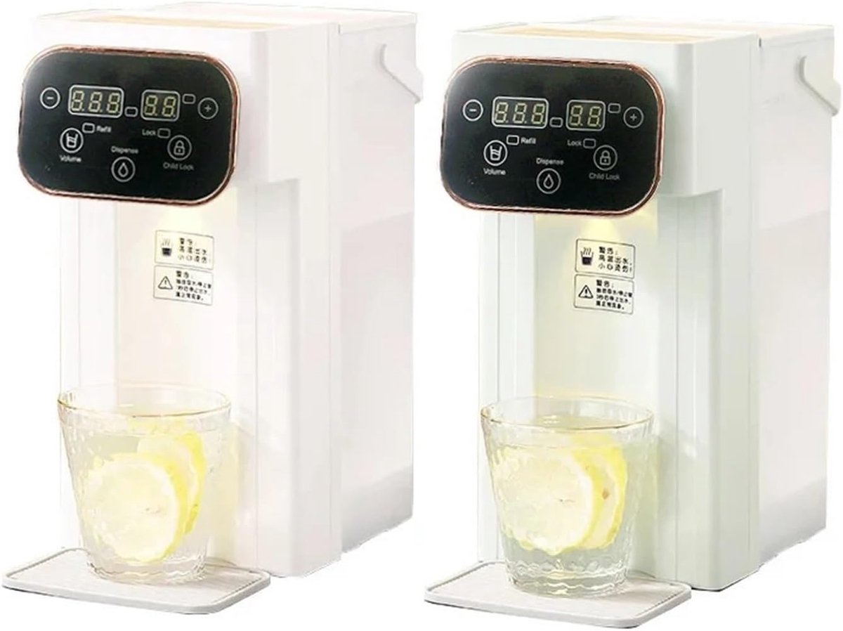 Waterkoker Fles - Heetwaterdispenser - Direct Warm Water - Instelbare Temperatuur - 3L Capaciteit - Groen