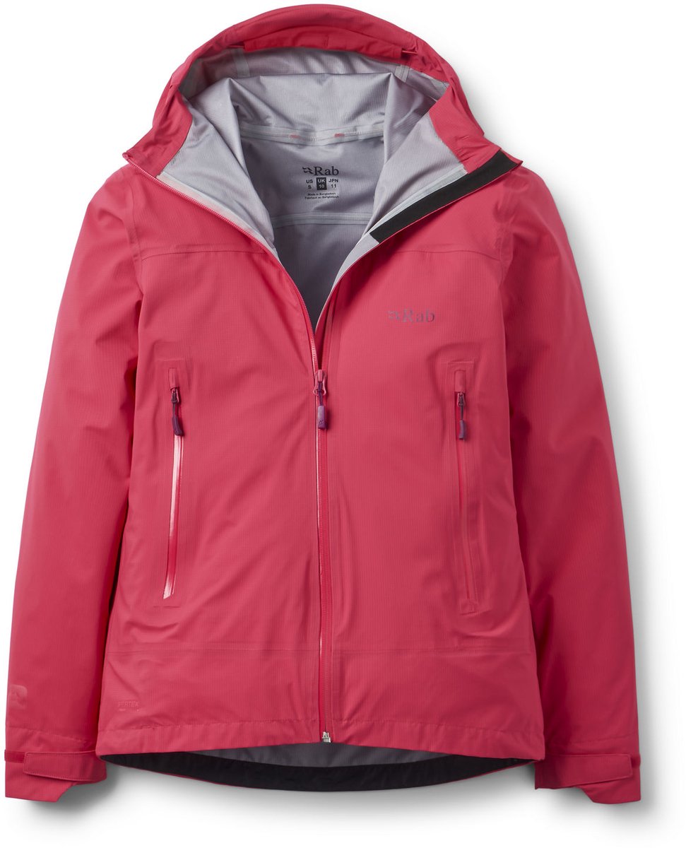 Rab Firewall Light Jacket Wmns – Outdoor Kleding Jassen Waterdichte jassen Wtm_watermelon