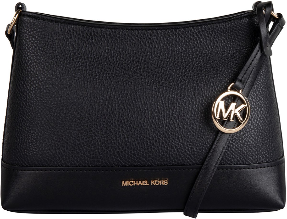 Michael Kors Kleine Crossbodytas / Schoudertas Dames - Leer - Andie - Zwart