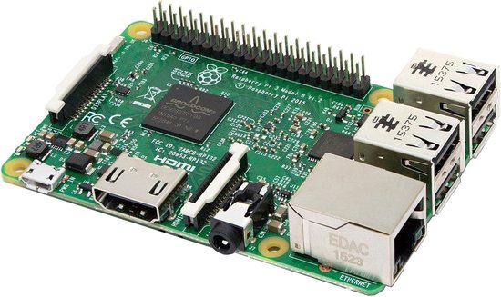 Mini Computer - Single Board Computer - Hobby Projecten - Quad-Core Processor - 12 x 7.6 x 3.4 cm