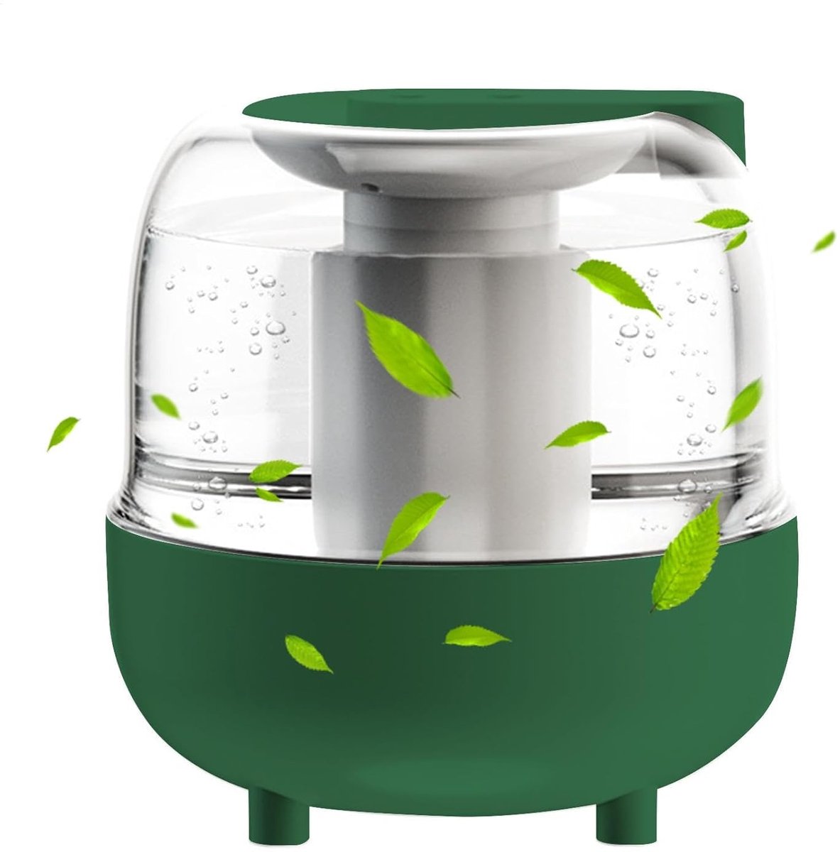 Luchtbevochtiger - Vernevelaar Vernevelaar - Planten Verzorgen - 4L Tank Dubbele Mist - 195x180mm - Wit Groen