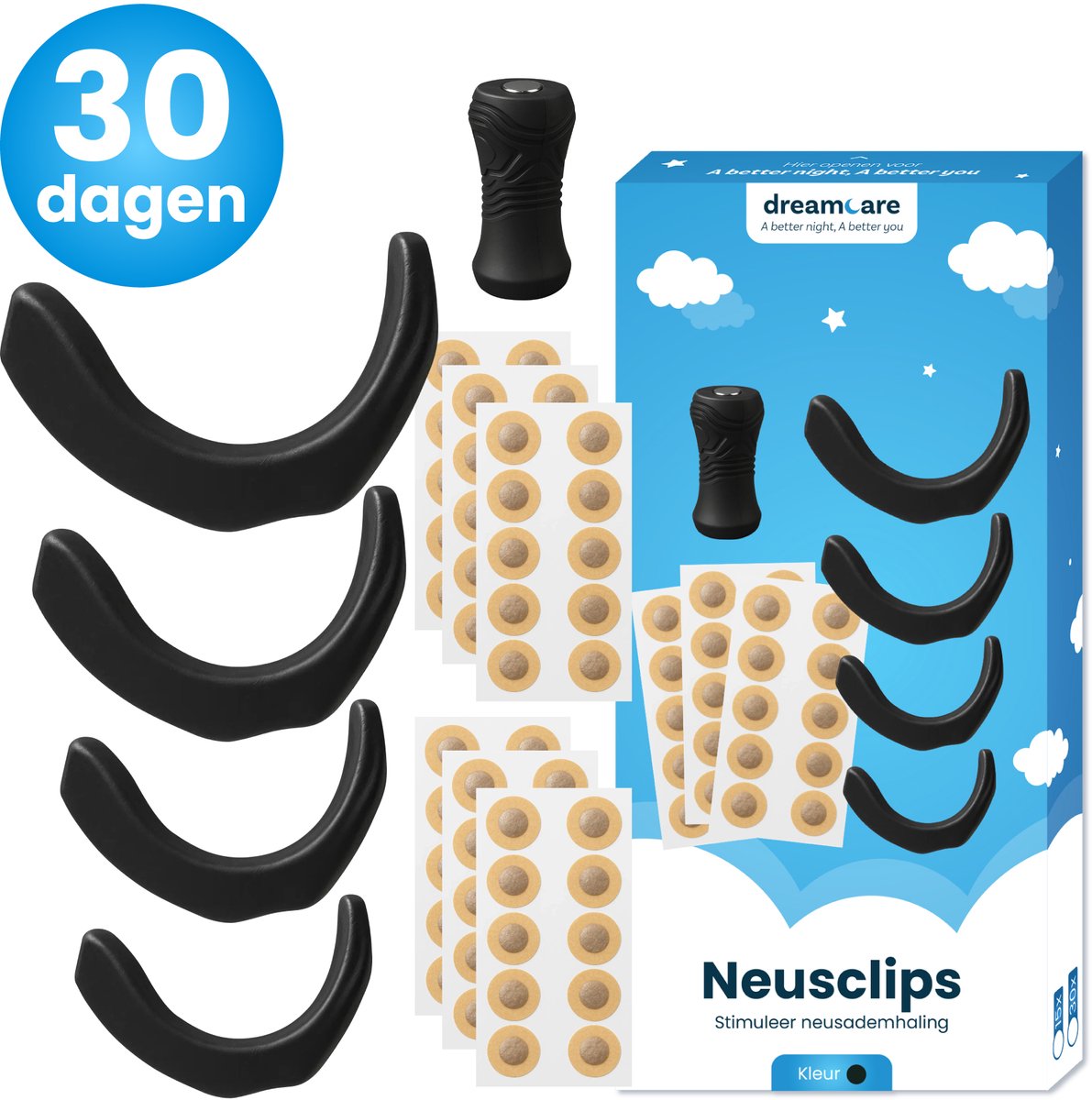DreamCare Magnetische Neusstrips 30 dagen