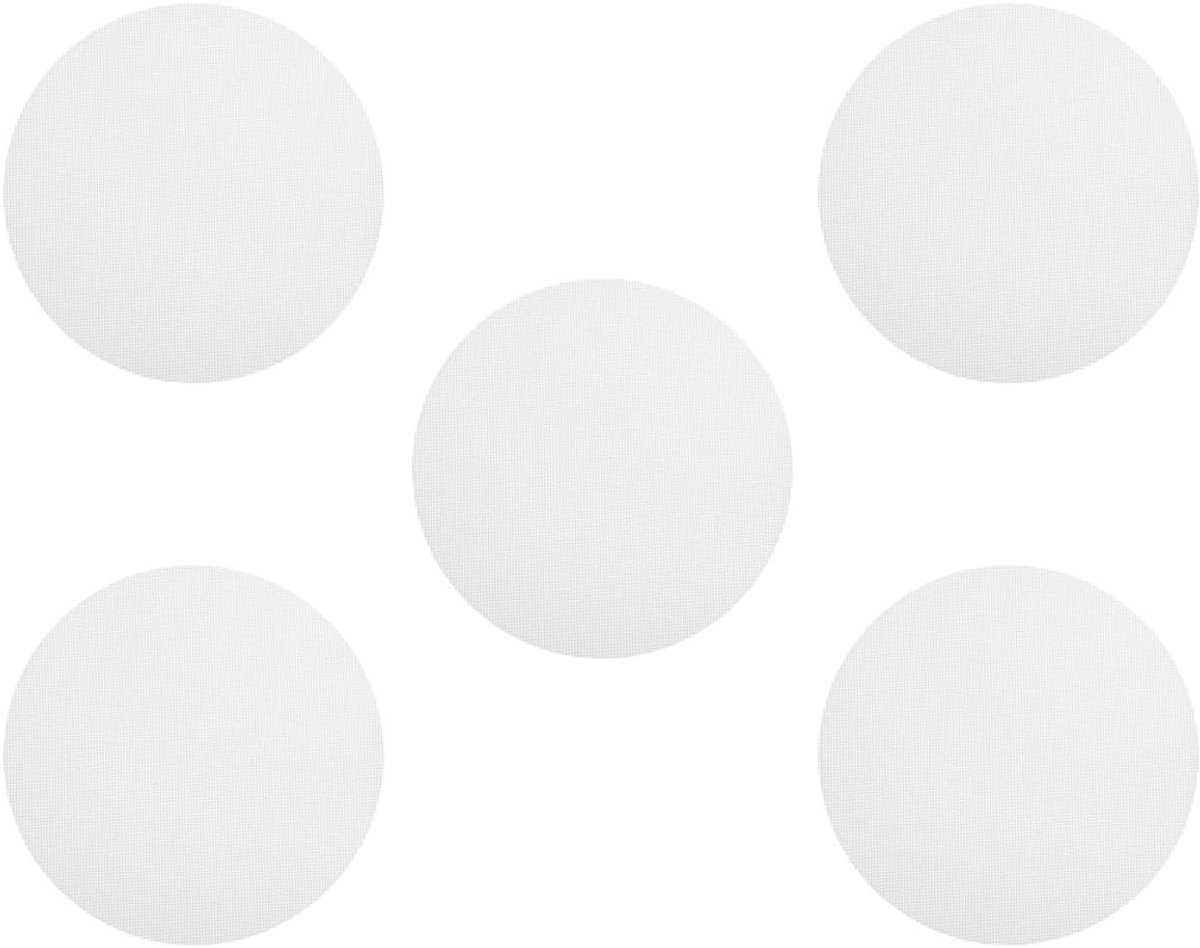 Stoommatten Siliconen - Antiaanbak Pads - Dim Sum Bereiden - Herbruikbaar - 30x30cm - Wit