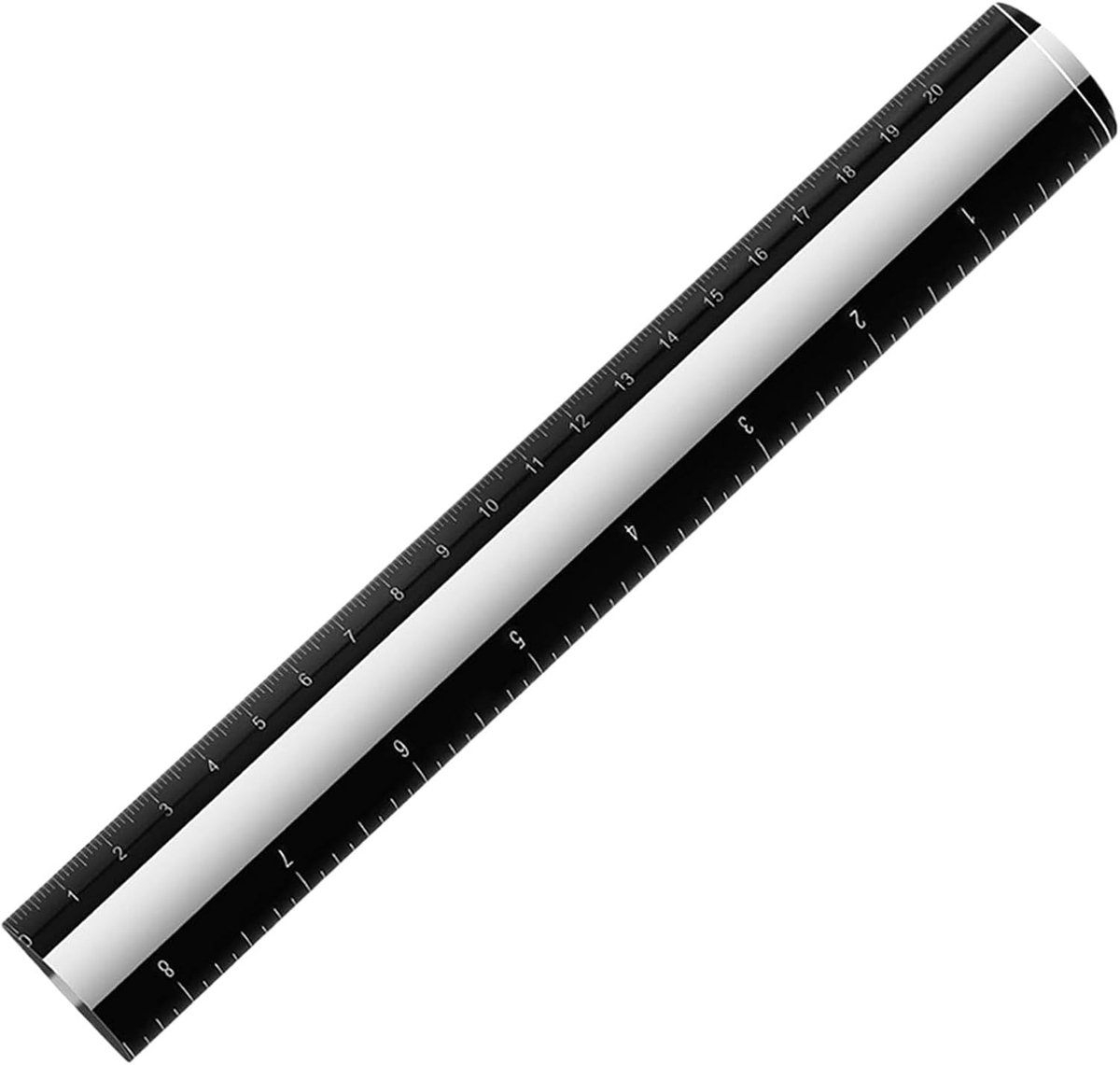 Vergrootliniaal Met Schaal - Leeshulpmiddel Pagina's - Precisie Meten Tekenen - Acryl Materiaal - 22 cm Lengte
