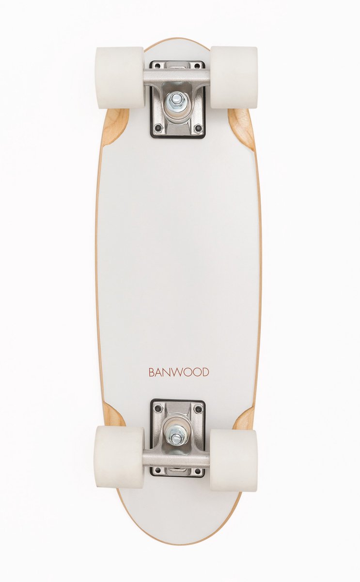BANWOOD SKATEBOARD Wit