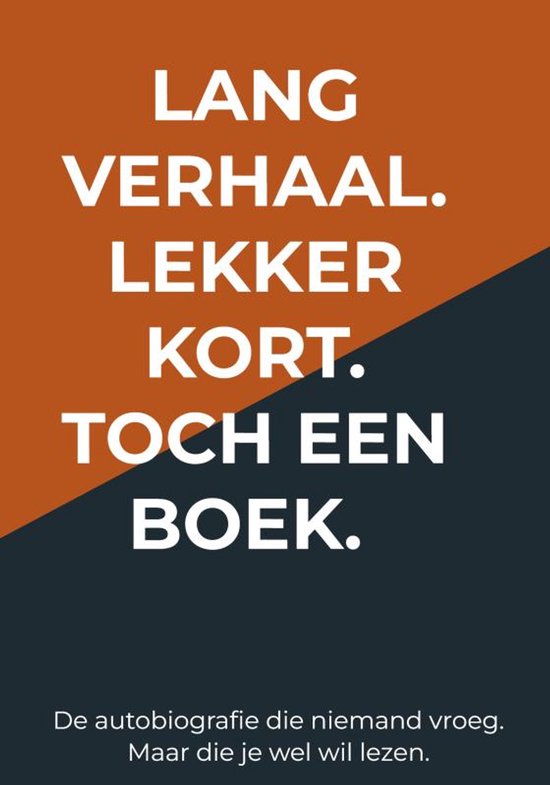 Lang verhaal. Lekker kort. Toch een boek.