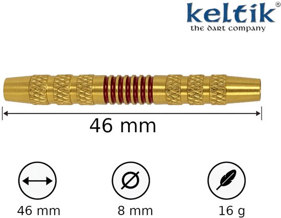 Softdart Soft Dart Pijlen Keltik Dragon Red 16 g van Merkloos — afbeelding 4