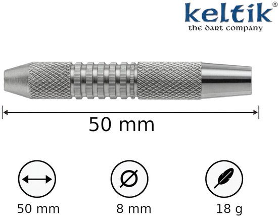 Soft Dart Pijlen Keltik Fintan 18 g — afbeelding 4