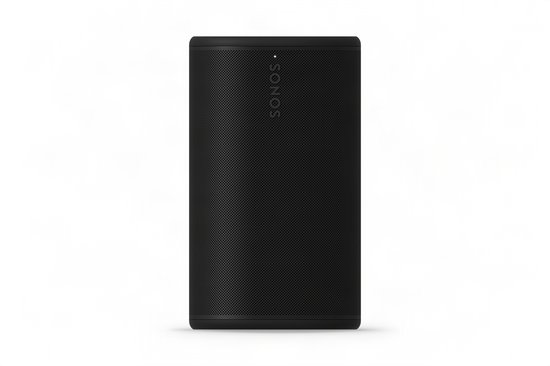 Draagbare Sonos Play speaker zwart, krachtig stereogeluid, diepe bass, 24 uur batterij, IP67 waterdicht