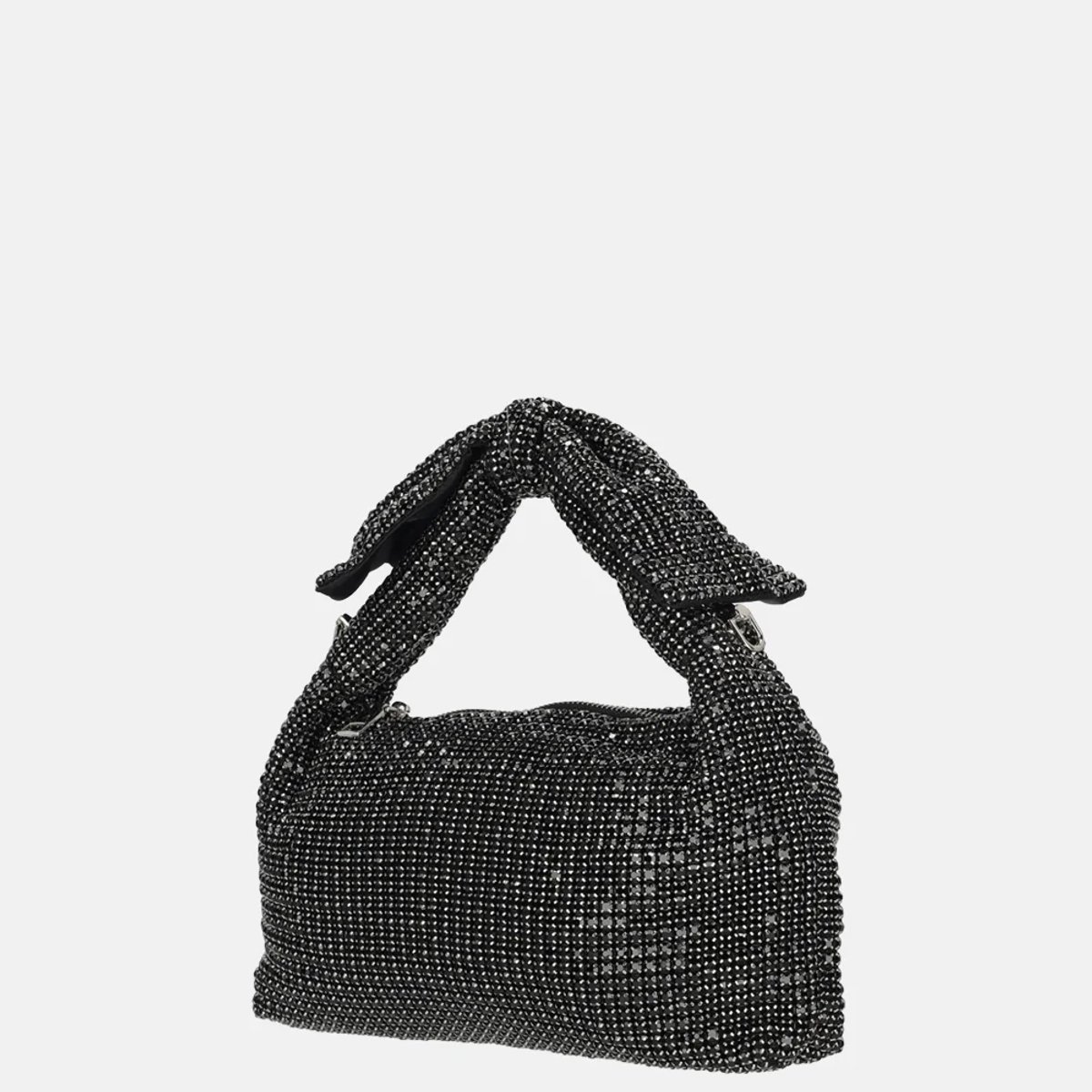 Firenze Strik strass handtas black