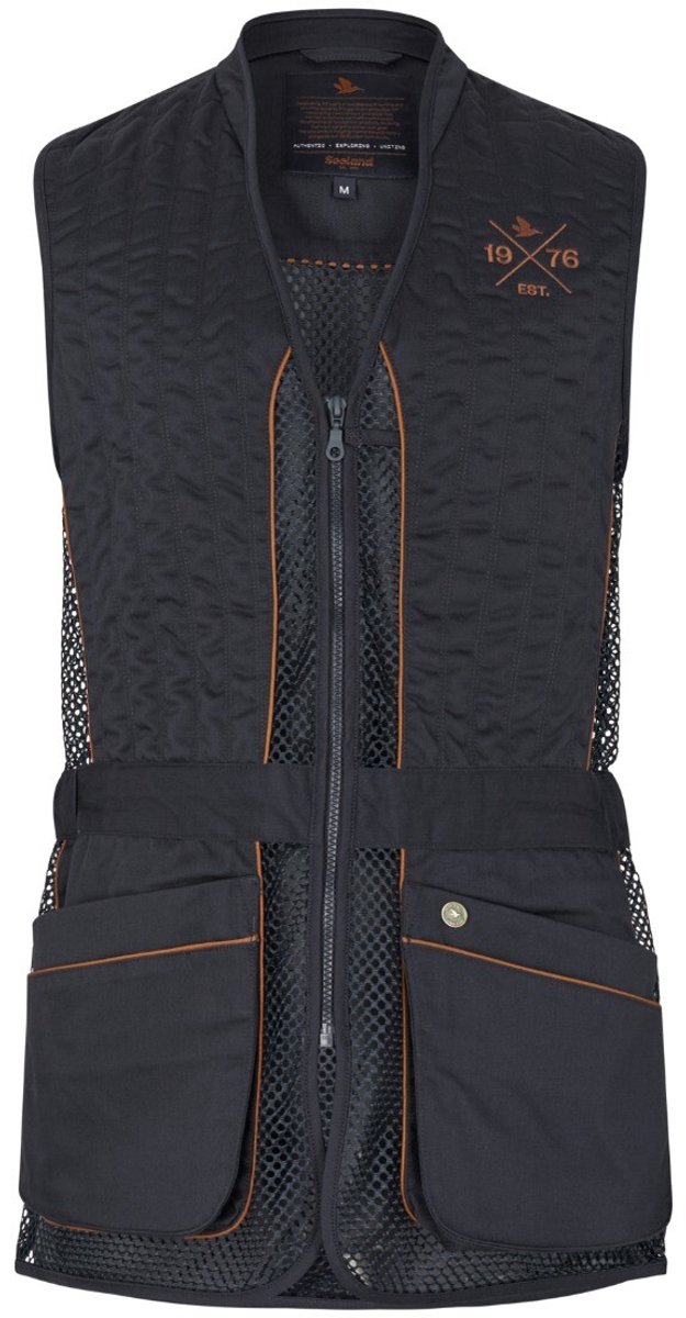 Seeland Skeet Vest Outdoor Vest Jacht Vest Scandinavische Donkerblauw Limited Edition 2XL Cypress