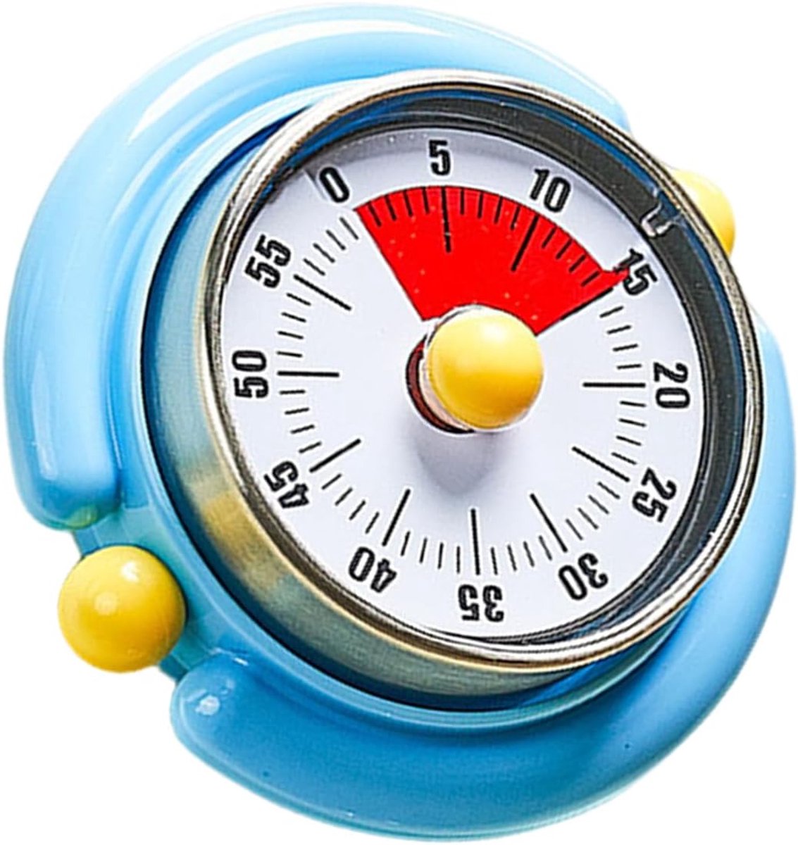 Visuele Timer - Countdown Klok - Tijd Management - Mechanisch Geen Batterijen - 8x4x8cm