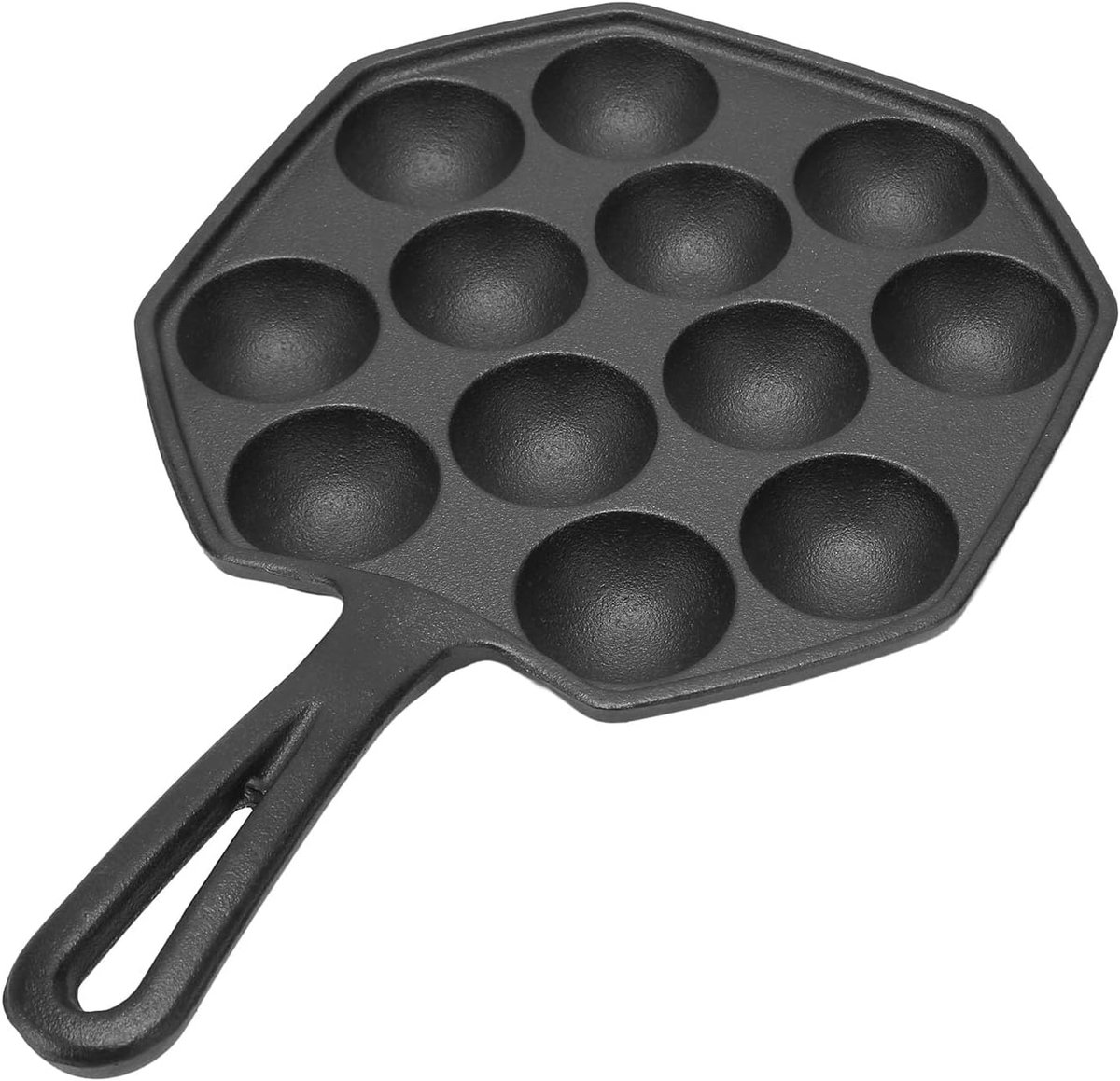 Takoyaki Pan - Octopus Balletjes Pan - Snacks Maken - 12 Gaten Ontwerp - 30 cm Diameter