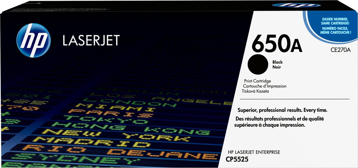 Toner HP CE270A Black