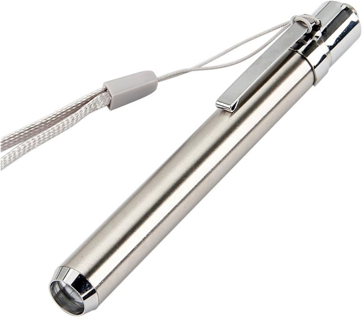Draagbare Nageldroger - Mini UV Lamp - Nagels Drogen - Batterij Aangedreven - 11 cm Lengte - Zilver