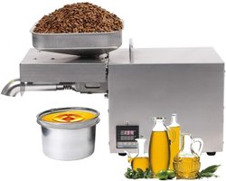 CLVP® Oliepers Machine - Koude Pers -Zilver