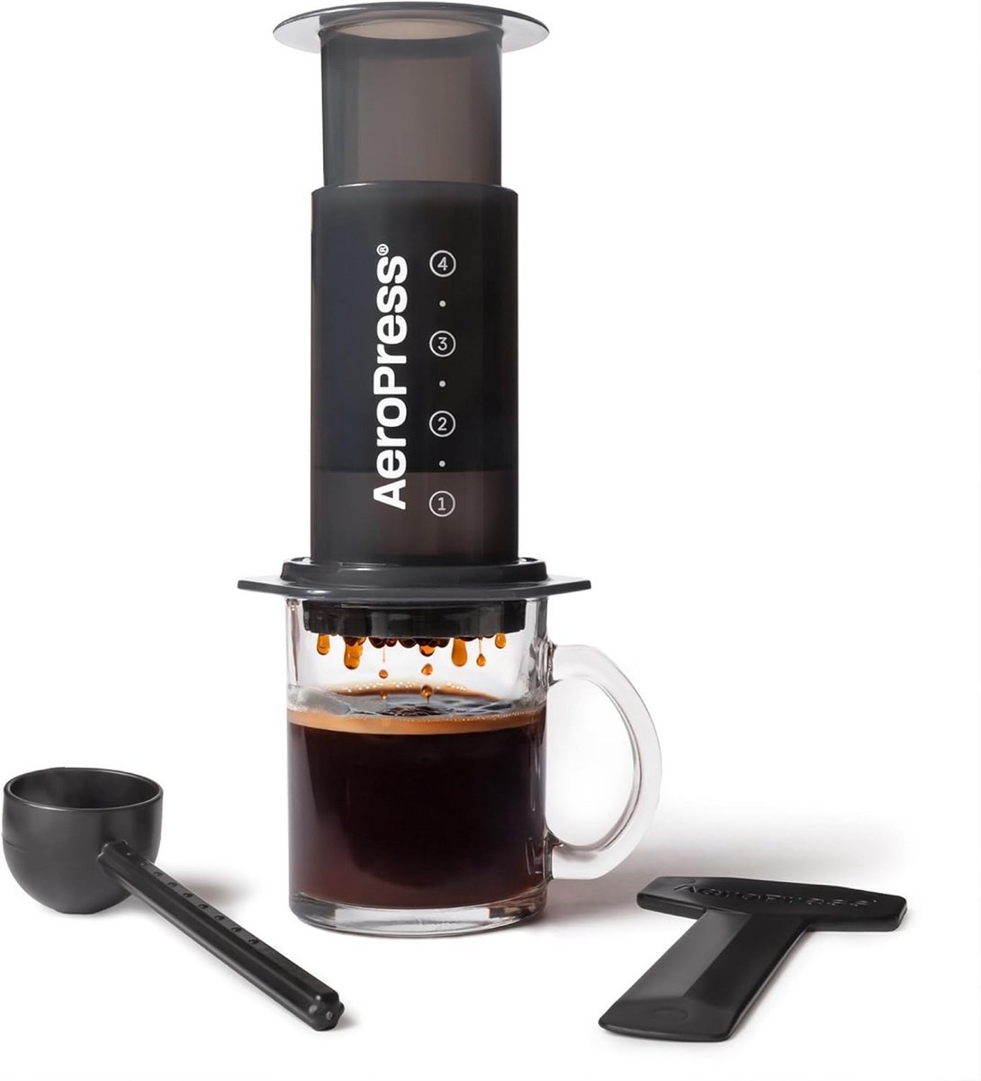 Handmatige Koffiezetter voor Espresso, French Press & Pour-Over - Compact & Draagbaar