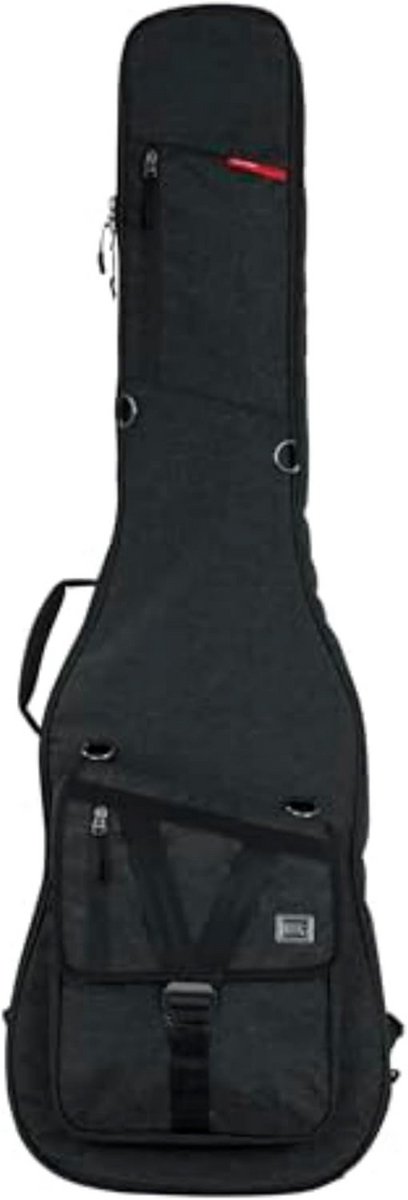 Stevige Gigbag voor Basgitaar in Zwart