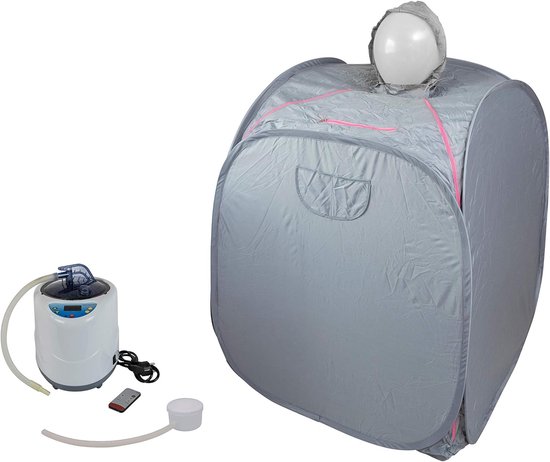 Draagbare Stoomcabine voor Thuisgebruik - Compacte & Inklapbare Persoonlijke Sauna met Stoomgenerator
