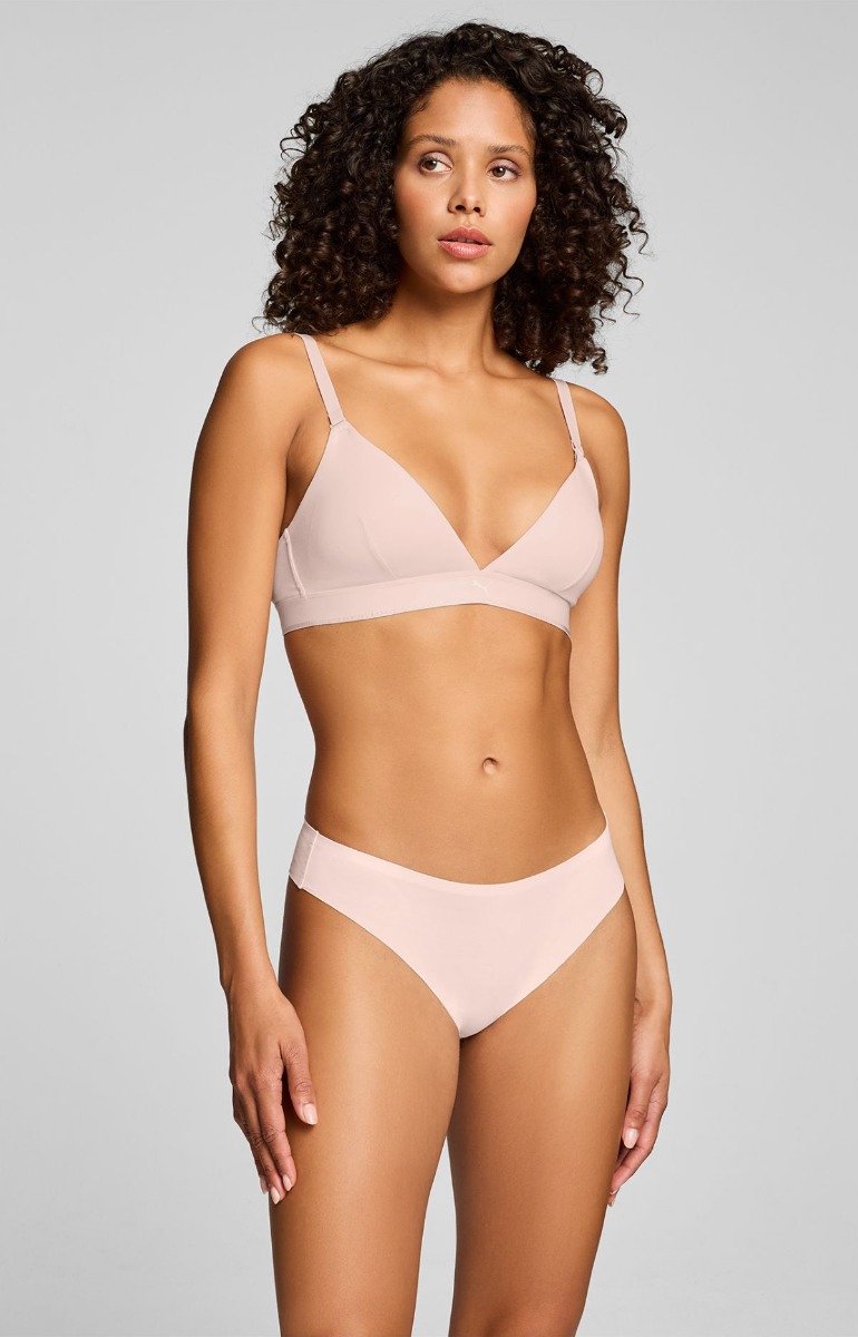 Puma - Dames - Strings - Invisible Cotton - 2-pack - Light Pink - Maat XXL