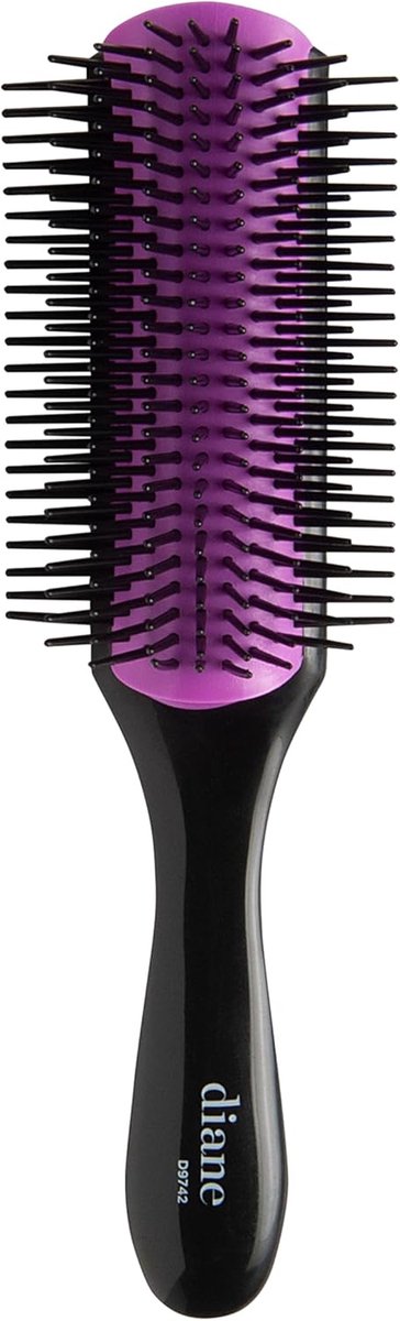 Grote Stylingborstel met 9 Rijen - Set van 6 Stuks voor Styling en Volume