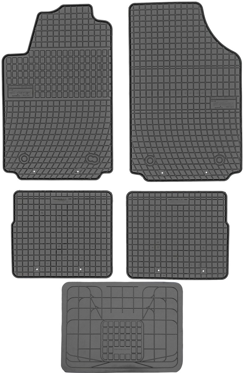 Frogum - Audi A2 Set - Zonder Stoppers - 2000-2005 - Zwart