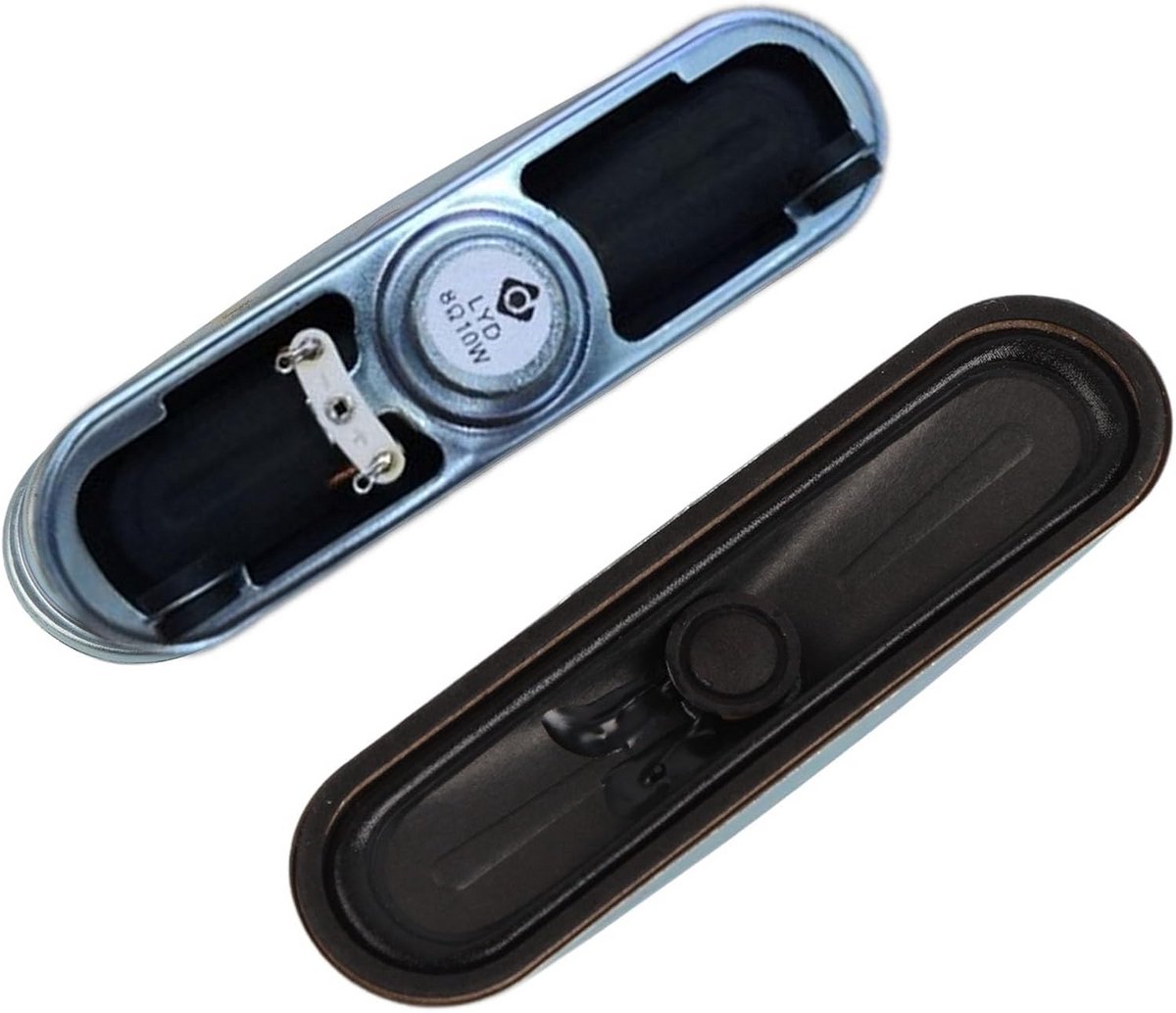 2 Stuks 8 Ohm 10W Full Range Luidsprekers voor TV en Reclame - Hoogwaardige Geluidsversterking