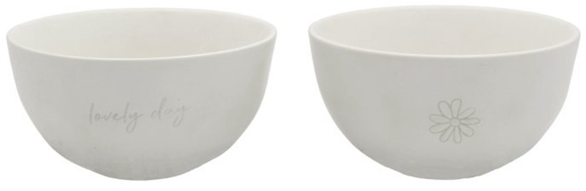 Leeff Schaaltjes Daisy - Lovely Day, set van 2