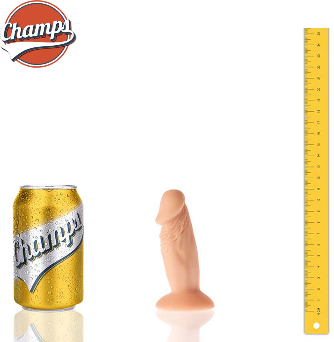 Champs - Willy - Realistisch gevoel - Sterke zuignap