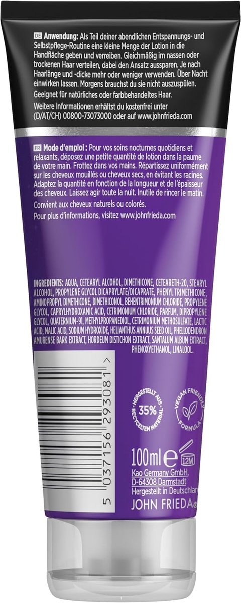 John Frieda Wunder-Reparatur Nacht Wunder Lotion capillaire 100 ml