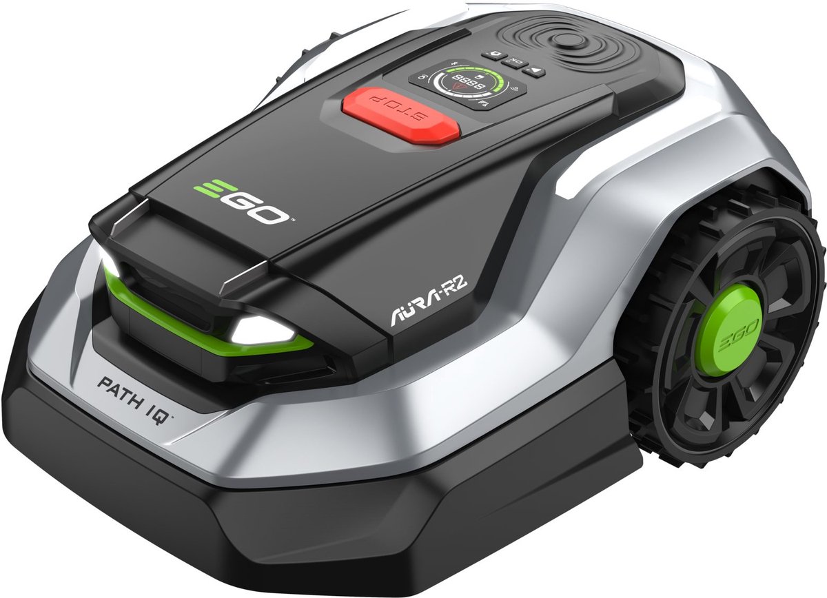 Ego Robotmaaier Aura R2 PatH IQ RMR1500E Compleet geleverd nu met Gratis trimset