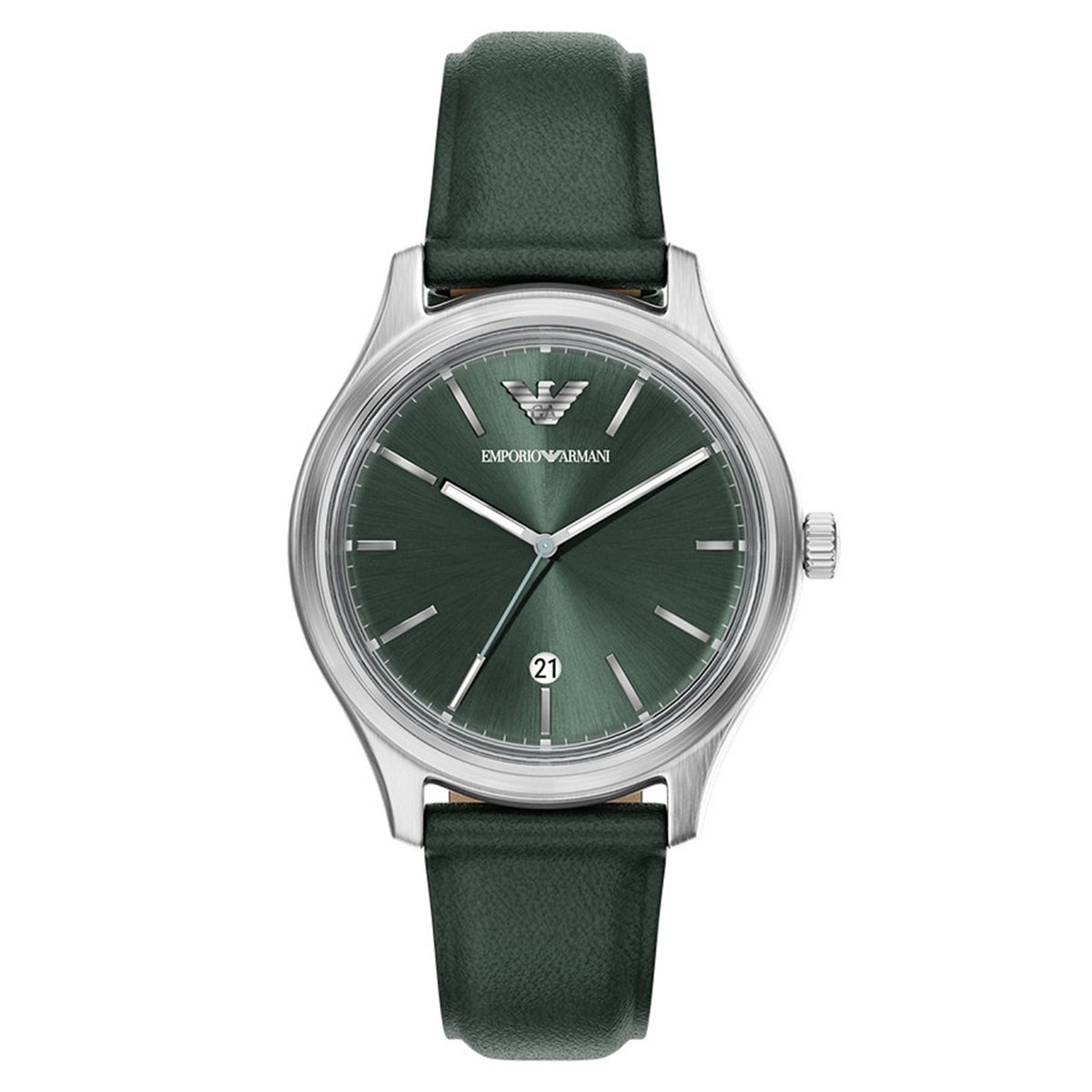 Emporio Armani AR11749 Mannen Horloge 41 mm - Groen