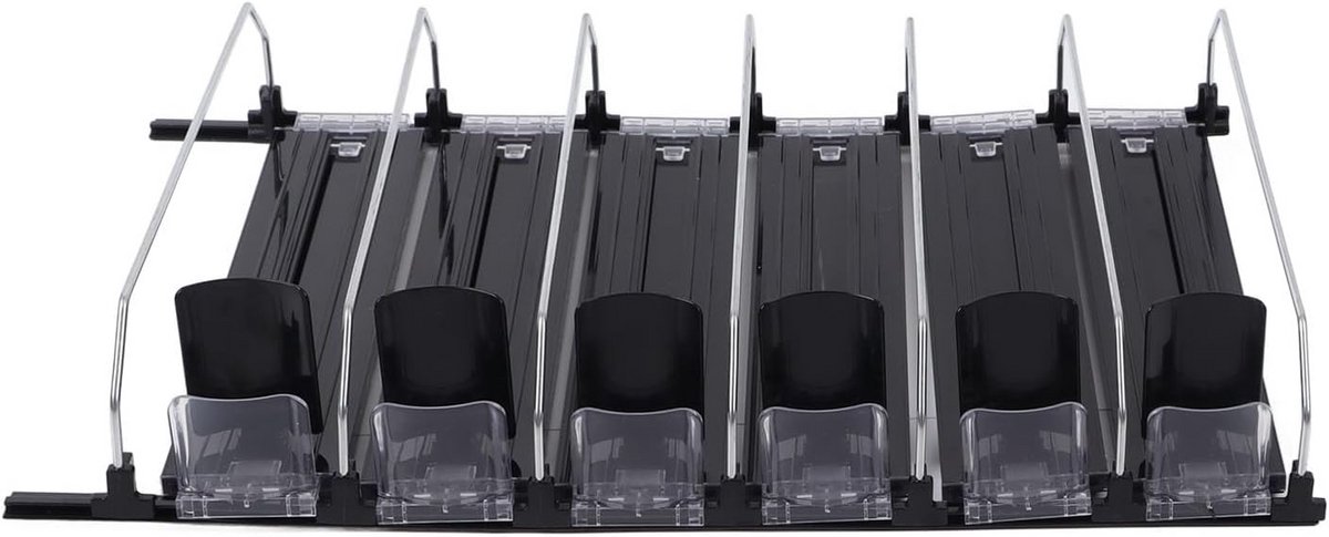Verstelbare Drank Organizer voor Koelkast - Automatische Blikjes Schuifrek met Grote Capaciteit