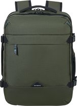 Samsonite Rugzak - Roadseeker Underseat Backpack S - dark olive - Ryanair conform - laptop 15.6 - 29 l