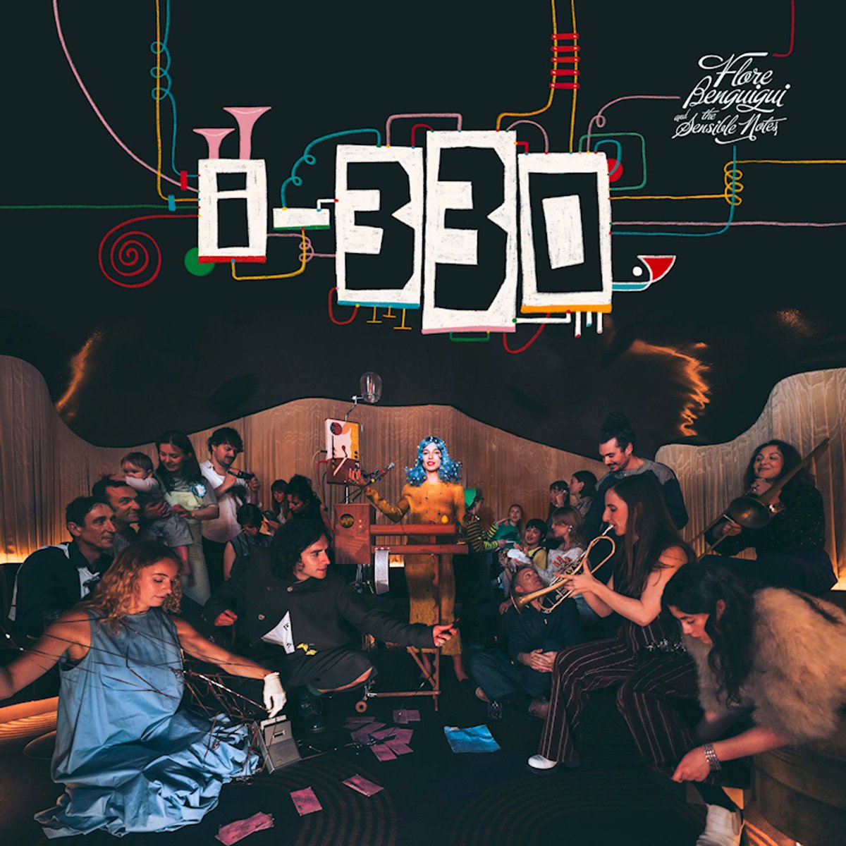 Flore Benguigui & the Sensible Notes - I-330 (Blue Yolk Vinyl)