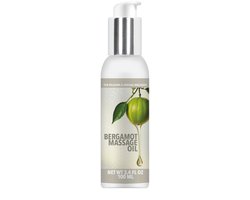 Pharmquests by Shots Massageolie - Bergamot - 3.4 fl oz / 100 ml - Groen